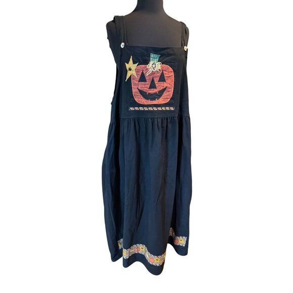 RARE Vintage Sugar Ridge Creations Halloween Jumper Dress – XL – Made in USA 🎃⭐ - Picture 1 of 14